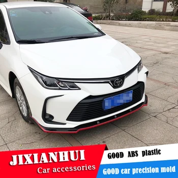 

For Toyota Corolla Body kit spoiler 2019-2020 For Corolla ABS Rear lip rear spoiler front Bumper Diffuser Bumpers Protector