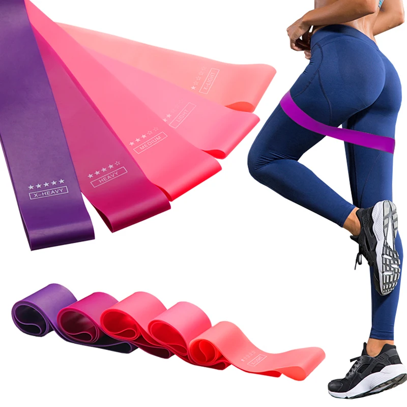 

5 Level Crossfit Resistance Bands Training Pull Rope Sports Pilates Expander For Fitness Gum Yoga Workout Training Exercise Tool