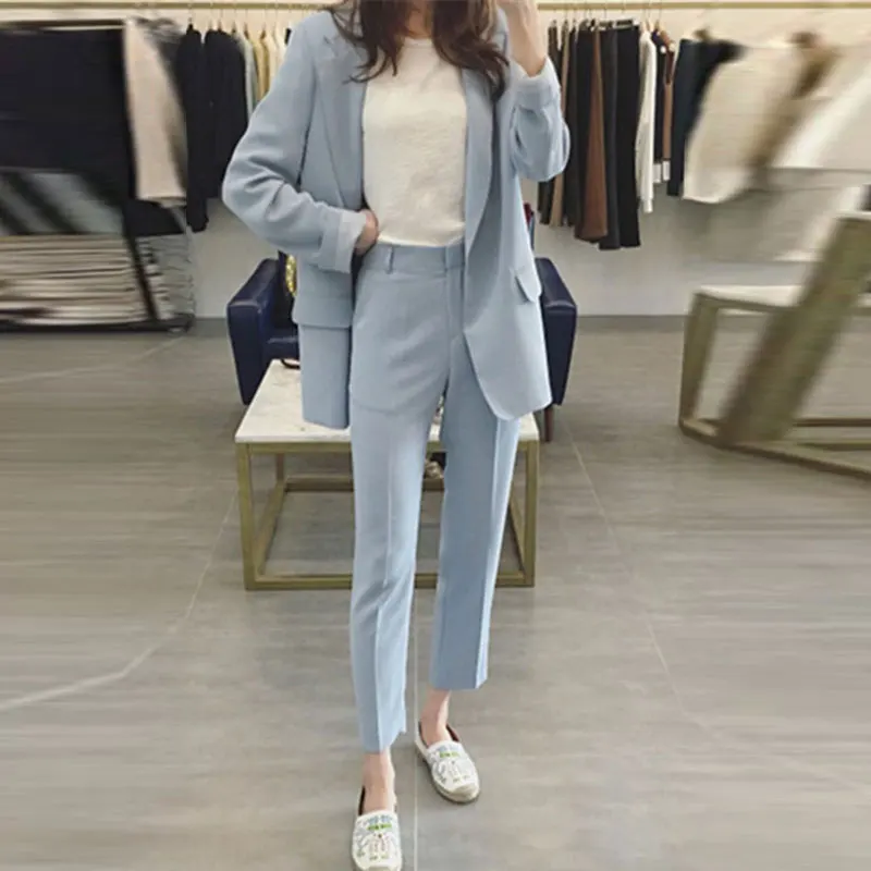Ol Broek Suit Notched Blazers Jassen 