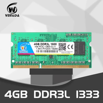 

VEINEDA memory ddr3 4gb for laptop 1600MHz sodimm macbook ram ddr3l 1600 compatible ddr3 laptop 8gb1066 1333mhz