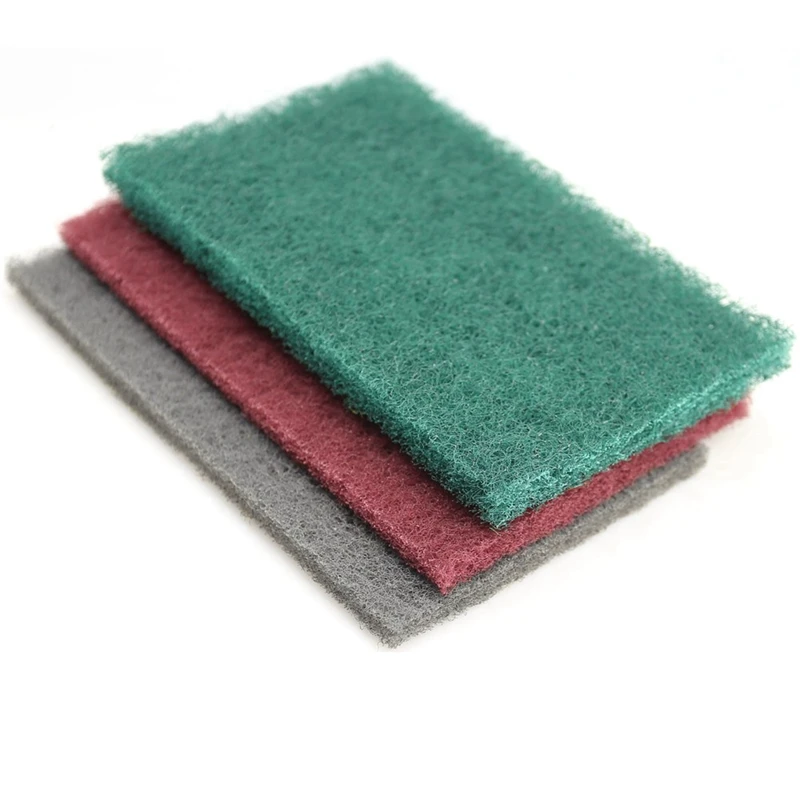 12 Pieces Non Woven Hand Sanding Grinding Pad Coarse To Fine Polish