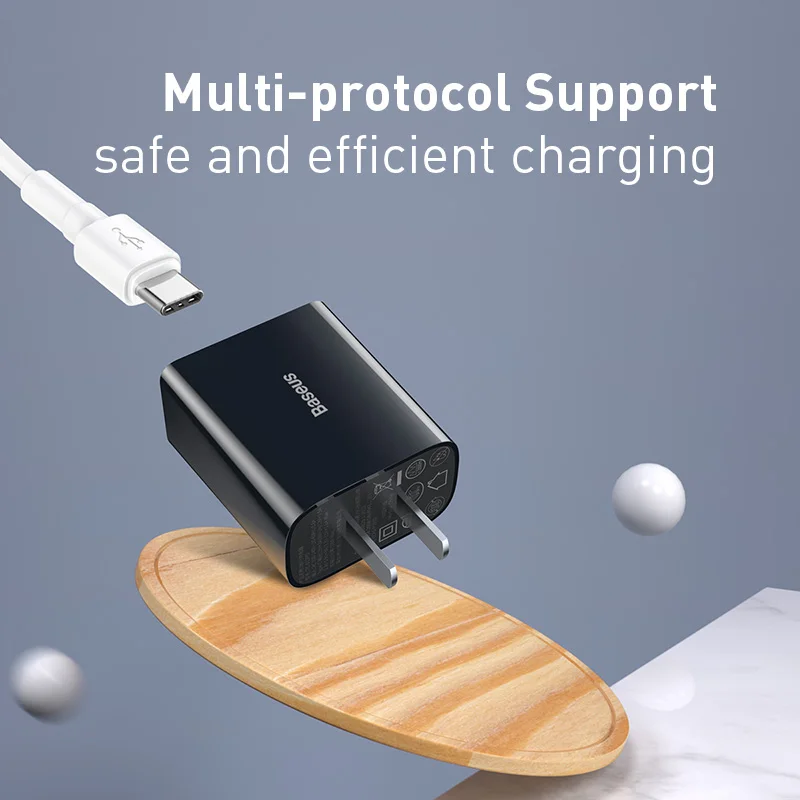 Baseus USB зарядное устройство quick charge 3,0 для iPhone X 8 7 iPad быстрое настенное зарядное устройство для samsung S9 Xiaomi 8 huawei зарядное устройство для мобильных телефонов