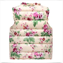 Детский хлопковый жилет; детский жилет; теплый жилет из плотного хлопка для девочек; детская одежда в Корейском стиле