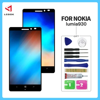 

100% Tested Screen For Nokia Lumia 930 RM-1045 RM-1087 LCD Display Touch Screen Digitizer Assembly Panel Replacement Parts