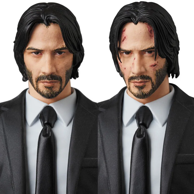 15 см MAFEX John wick II ПВХ фигурка игрушки шарнир подвижная украшение модель