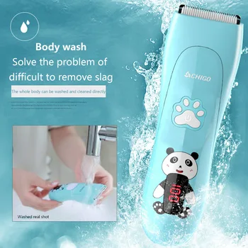

Baby Hair Clipper Ultra-quiet Shaved Hair Charging Hair Trimmer Themselves Newborn Baby Shaving Hair Clipper Baby Artifact
