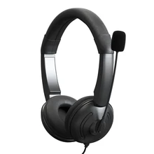 USB Headset with Noise Canceling Microphone for Call Center Computer Headphone with Mic Portable Audio Video Supplies