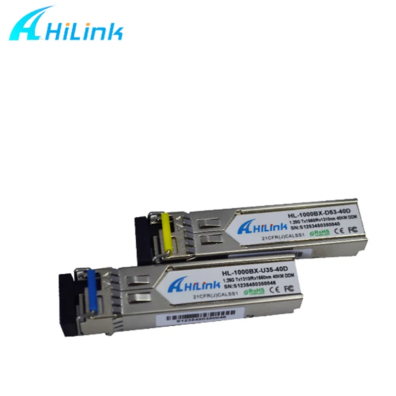 Hilink 1000BASE-BX 40 bidi SFP 1490/1310 40 км ddm LC коннектор