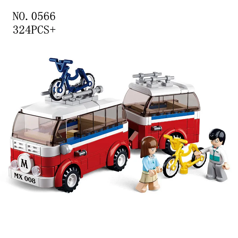 Online 1354Pcs Technik Series Volkswagen T1 Camper Van Legoinglys Modell Bausteine Kits Set Ziegel Spielzeug