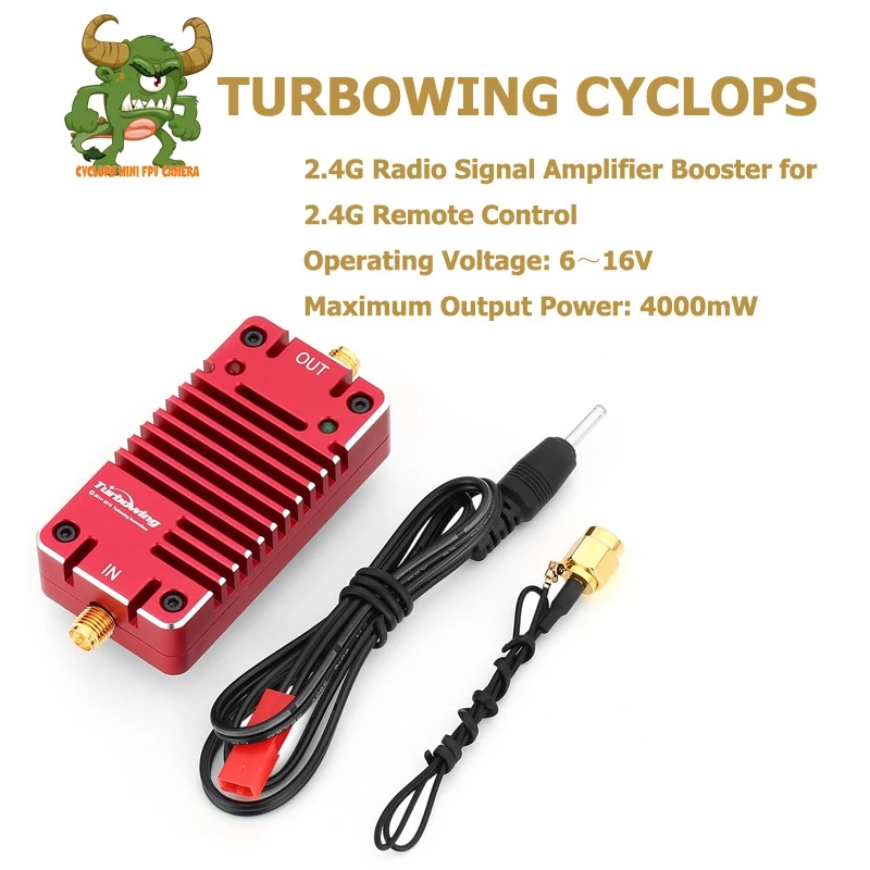 ABKT-turboing Ry-2.4 2,4G усилитель радиосигнала усилитель для 2,4G передатчик дистанционного управления