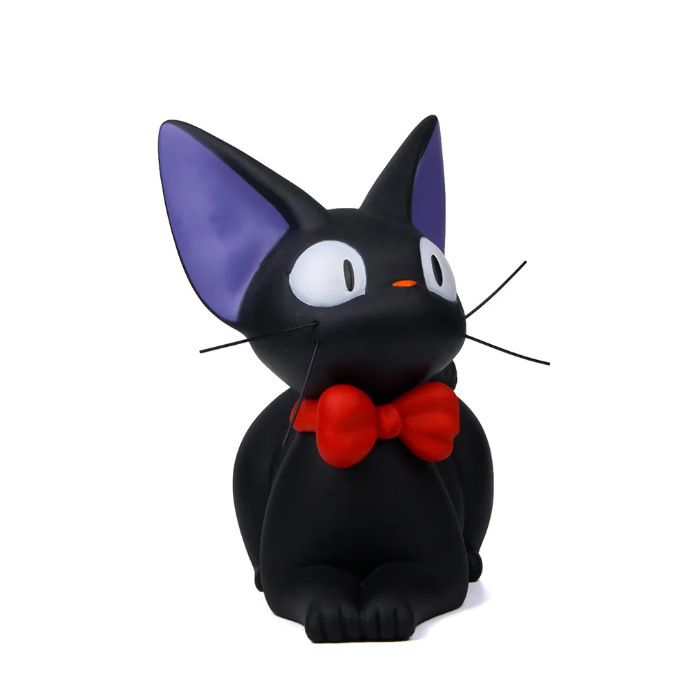Cartoon Piggy Bank Studio Ghibli Hayao Miyazaki Kiki's No Face Man Piggy Bank Black JiJi Cat Action Figure PVC Toy Birthday Gift Cartoon Piggy Bank Studio Ghibli Hayao Miyazaki Kiki's No Face Man Piggy Bank Black JiJi Cat Action Figure PVC Toy Birthday Gift