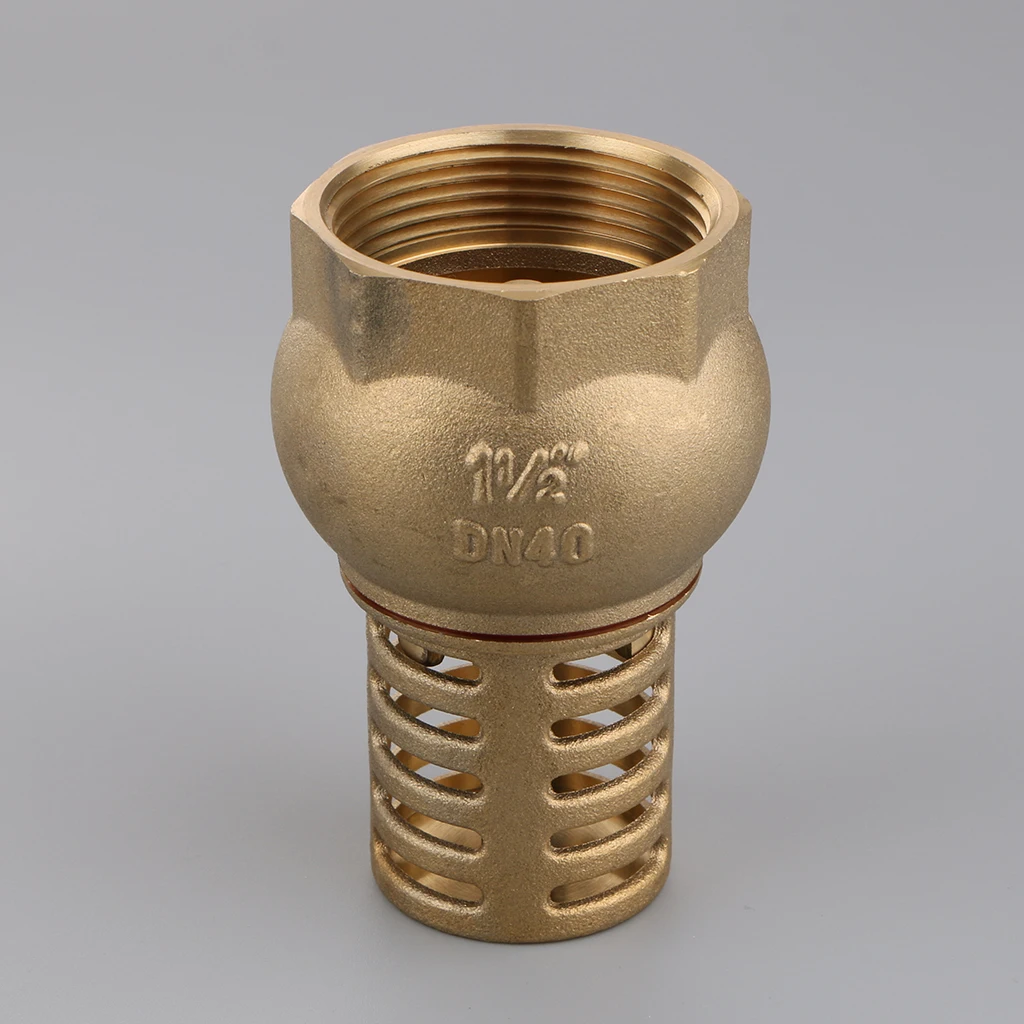 Strong Metal Brass Foot Valve/ Bottom Valve, Easy to Install