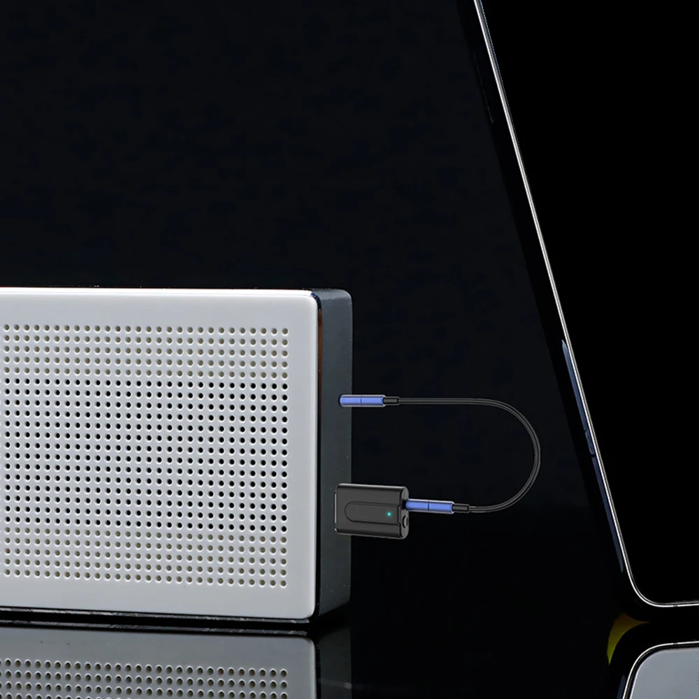 High Quality 2 In 1 Bluetooth Adapter USB Bluetooth 5.0 Transmitter Receiver TV Computer Wireless Audio 3.5mm Interface