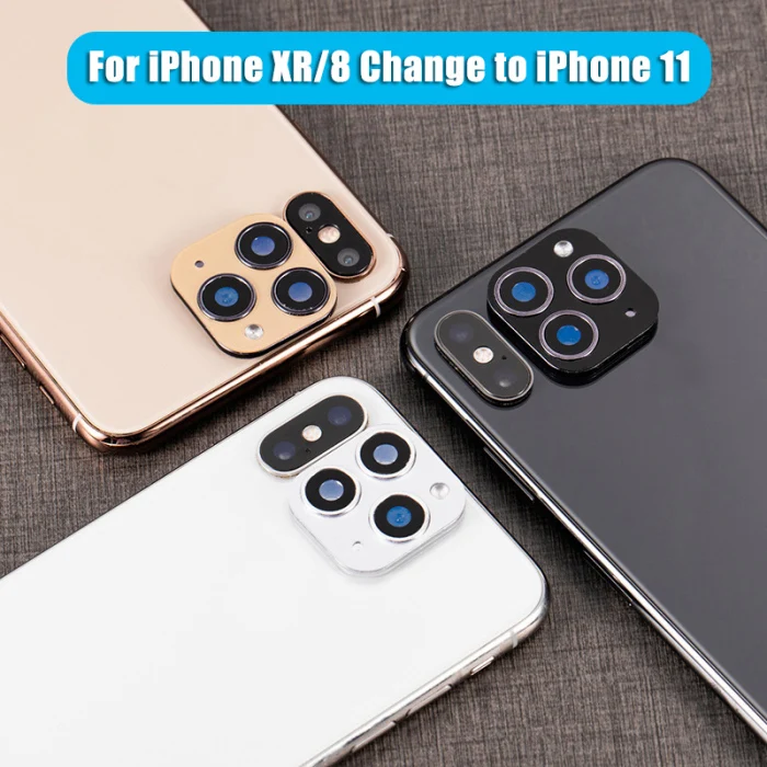 Наклейка на рассеиватель для iPhone XR/XS крышка камеры секундная Замена поддельная камера для iPhone 11 OC