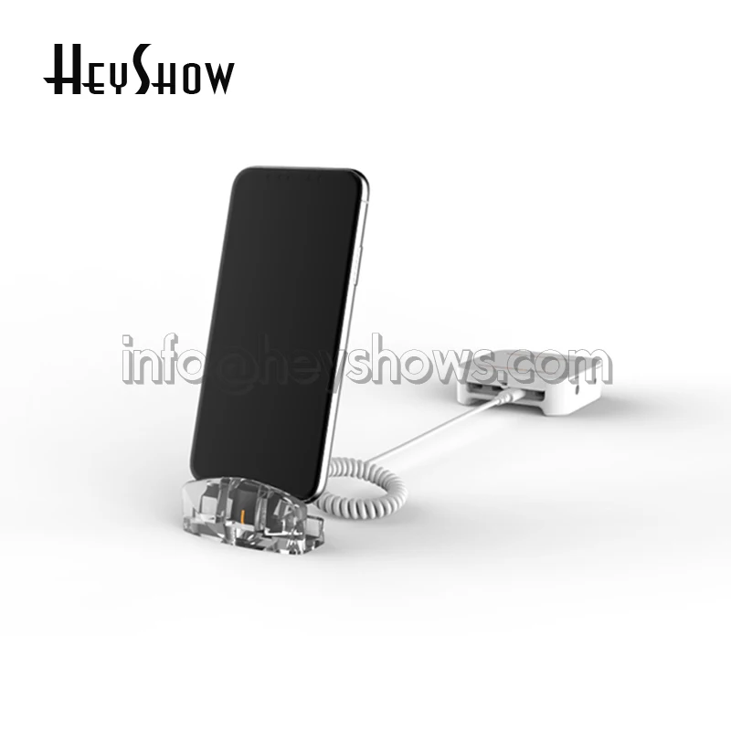 

8 Ports Mobile Phone Security Alarm System PC Anti Theft Box Headphone Display Stand Pen Alarm Holder Speaker Protect Sensor