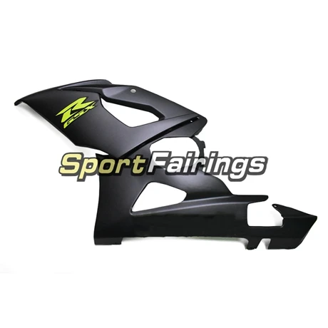 ABS впрыск мотоциклетный кузов комплект для Suzuki GSXR1000 GSXR 1000 K5 05 06 2005 2006 матовые черные Обтекатели с зеленым наклейки