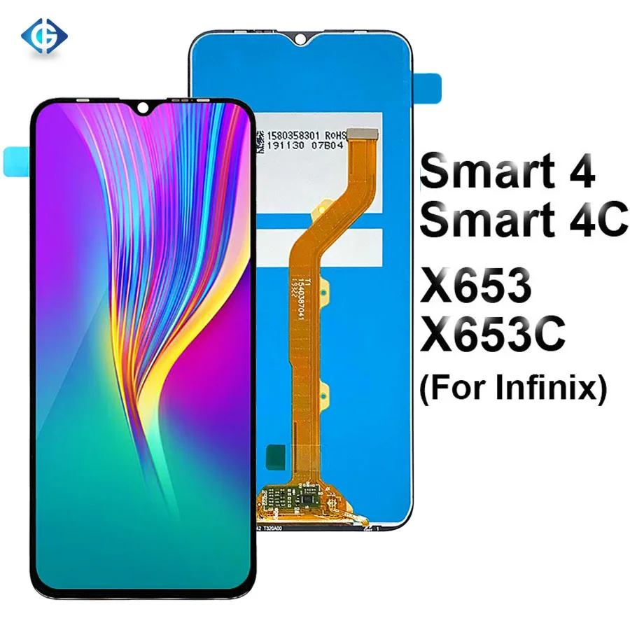 6 6 Lcd For Infinix Smart 4 4c X653 X653c Lcd Display Touch Screen Digitizer Assembly For Infinix Smart 4 X653 Screen Mobile Phone Lcd Screens Aliexpress