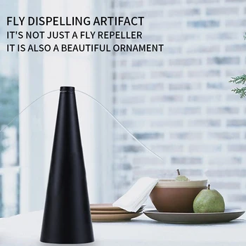 

Chemical Free Fly Repellent Fan Keep Flies and Bugs Away from Food