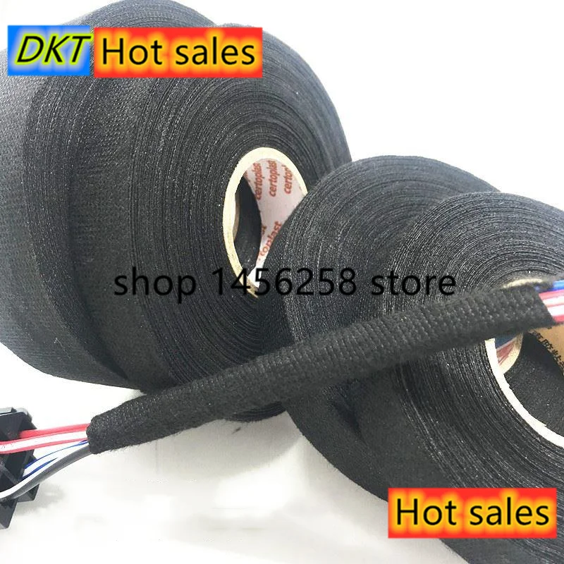 5 компл. 19 мм x 15 м Neue Tesa Typ coropast Klebstoff Tuch Band feur Kabel Kabelbaum Webstuhl Breite 9 мм Length15M