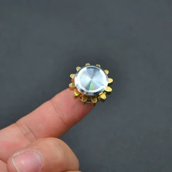 Mini Gyroscope à équipement en métal pour adulte, anti Stress, Fidget Spinner, cadeau argent noir pour enfant, jouets à main 