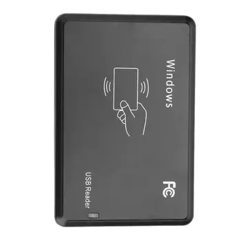

Durable Smart ID Cards Card Reader 125KHz USB Proximity Contactless Smart RFID Card Reader Programmable Card Reader