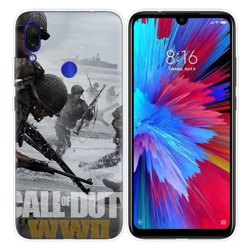 Call of дутыши чехол для Xiaomi Redmi Note 8 7 K20 CC9 фотоаппаратов моментальной печати 7S S2 6 6A 7A Pro mi CC9 E 9T A3 A1 A2 Lite F1 чехол для телефона из ТПУ с принтом" - Цвет: S07