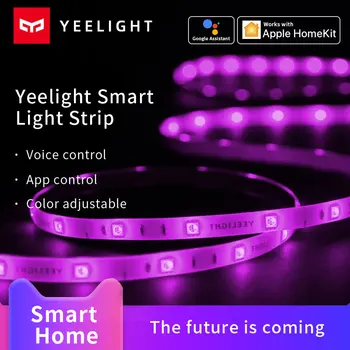 

Xiaomi Yeelight LED Light Strip 2m Extension Version Mi Smart night light Works with Alexa Google Assistant Mi home Automation