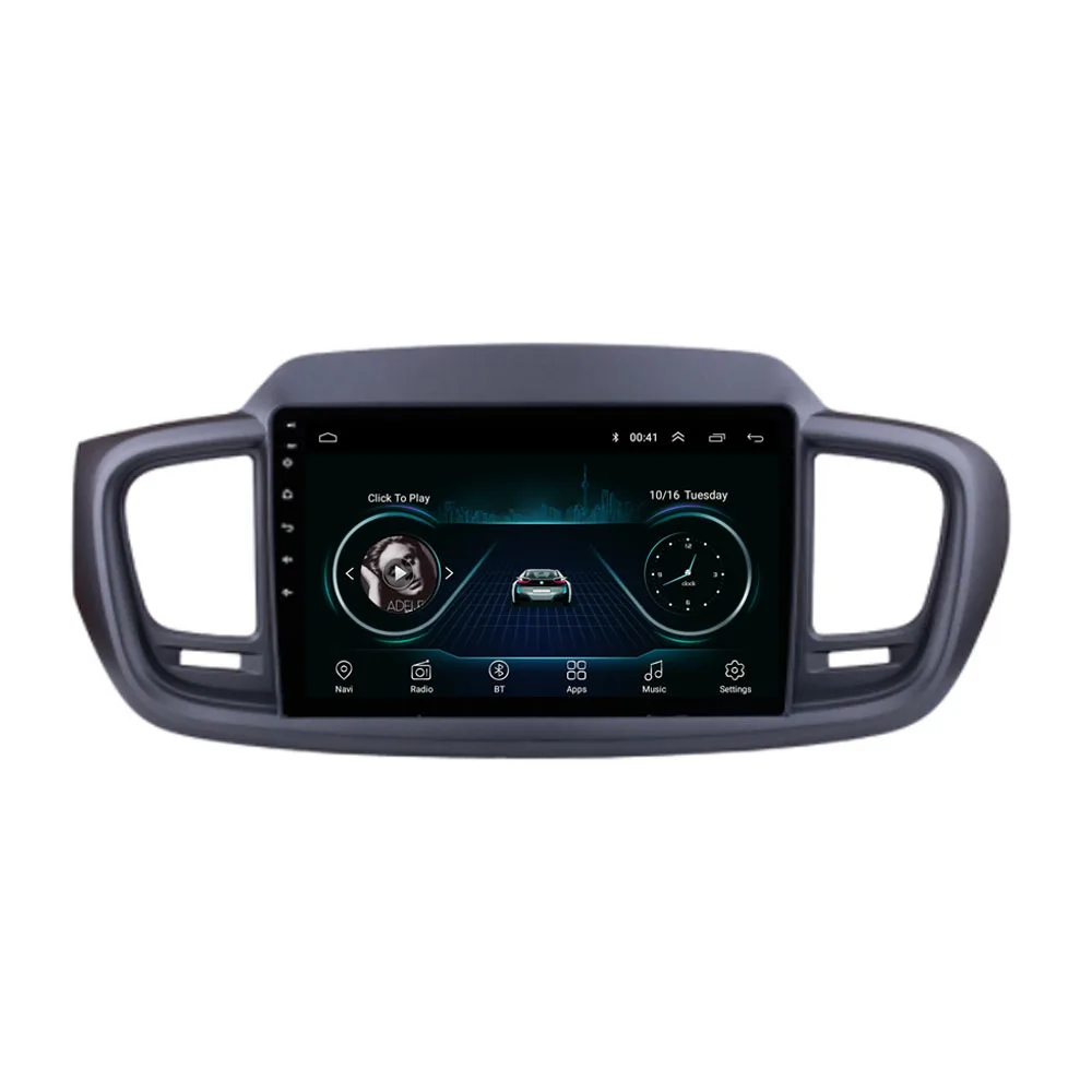  quad core Android 8.1 For KIA SORENTO 2015 Multimedia Stereo Car DVD Player Navigation GPS Radio