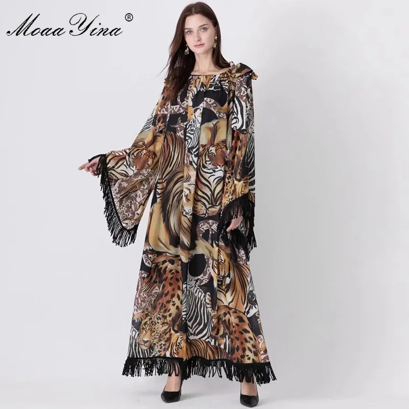 MoaaYina Fashion Designer dress Spring 