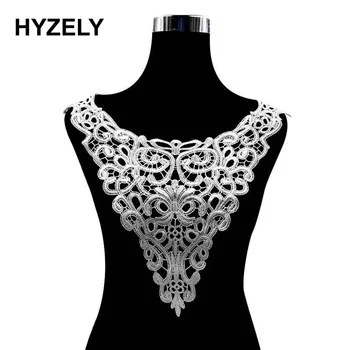 

Lace Fabric Motif Applique Neckline Collar Flower Venise Lace Trims Trimming Craft Scrapbooking BW196