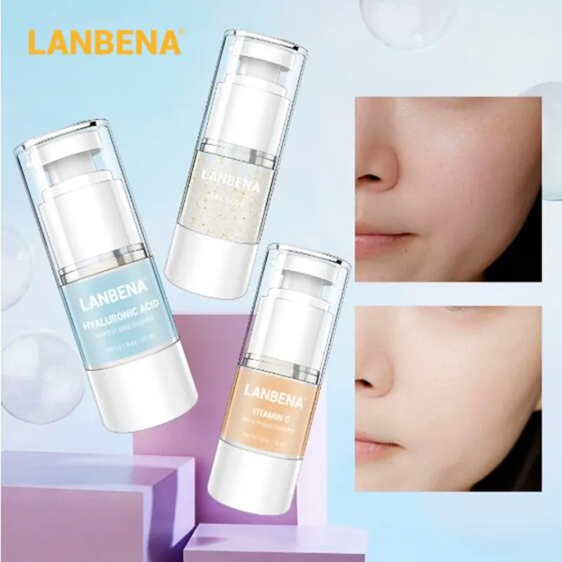 LANBENA Primer Makeup Cream face primer Base Cream Hyaluronic Acid VC 24K Gold Moisturizing Pore Concealer Pores Shrink Brighten
LANBENA Primer Makeup Cream face primer Base Cream Hyaluronic Acid VC 24K Gold Moisturizing Pore Concealer Pores Shrink Brighten