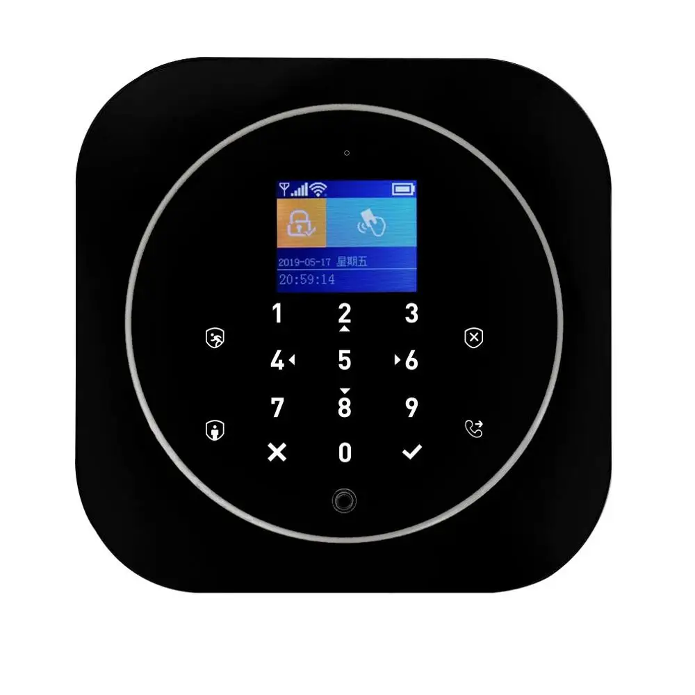 

Wifi Pstn Gsm Alarm System Kit Home Alarm System 433Mhz Wireless & Wired Alarms Host Door Open Sensor Alarms