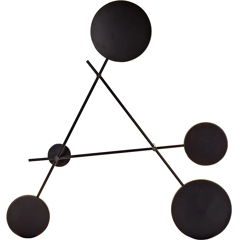 Artpad 4 Head Rotatable Black Gray Bedside Lamp Wall Mount Light Nordic Postmodern 38W 48W Living room Sconces Wall Led Fixture