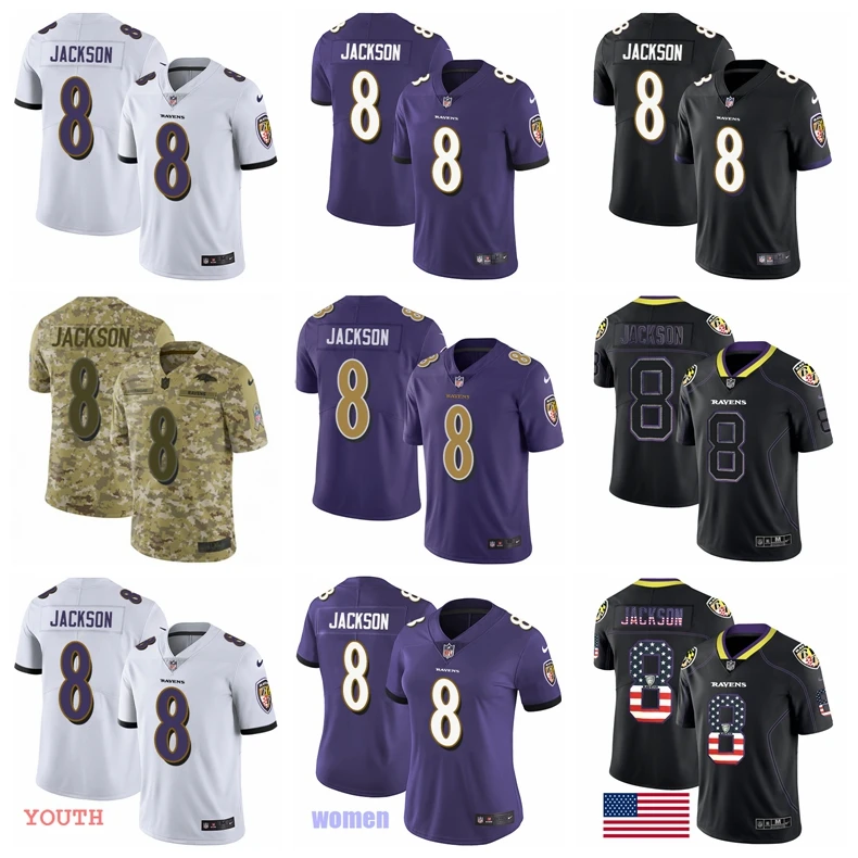Новинка года. Высококачественная Мужская футболка Baltimore Lamar Jackson Ravens