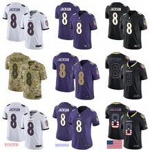 Новинка года. Высококачественная Мужская футболка Baltimore Lamar Jackson Ravens