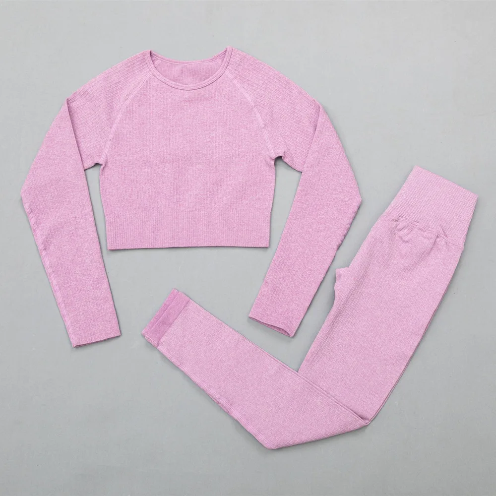 长袖+长裤套装-紫色_34