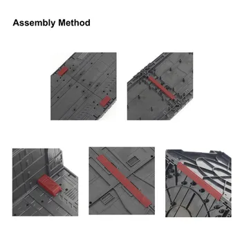 

​ Machine Nest Action Figures Base Display Background DIY Chain Case for RG HG MG 1/100 Gundam Model Toy Gift