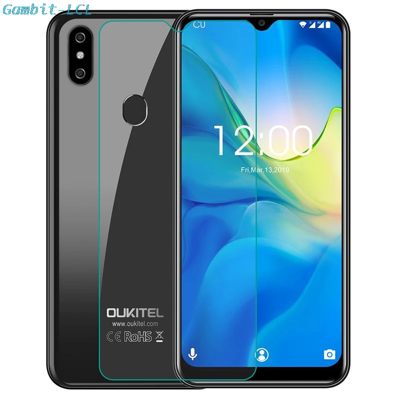

Закаленное стекло для Oukitel C15 Pro, 2 шт.