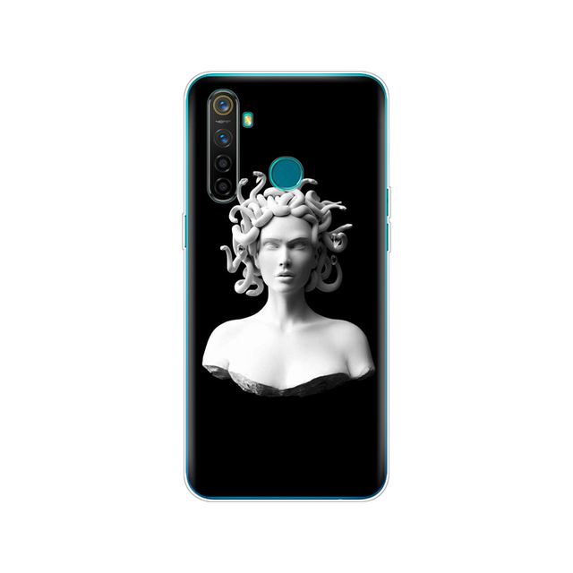 Realme 5 Case RMX1927 Silicon Soft Phone Cover For OPPO Realme 5 Pro RMX1971 Realme5 5Pro TPU Back Coque Capa Funda