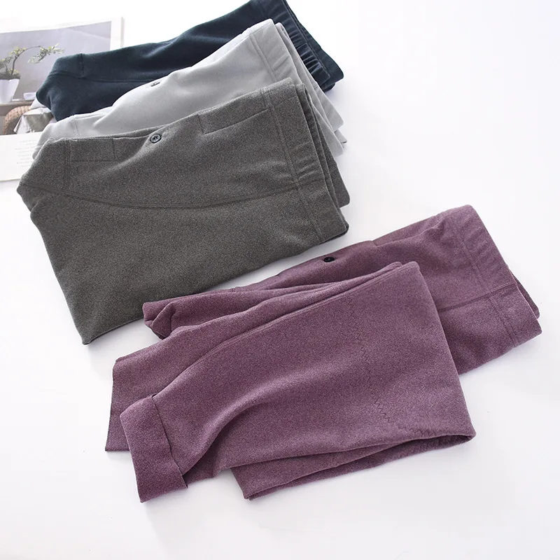 Fdfklak, L-3XL размера плюс, штаны для отдыха, Мужская одежда для сна, брюки для сна, Осень-зима, новые мужские домашние штаны, одежда для сна