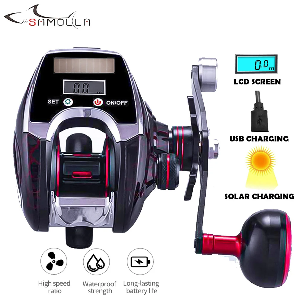Electronic Fishing Reel Accessories Pesca Mar 6.31/8.01 Baitcasting