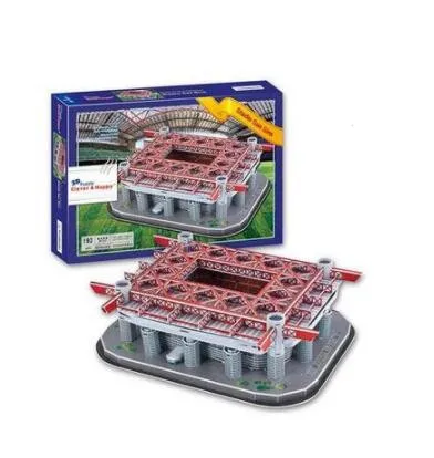 Стадион Джузеппе меацца стадиона Сан-Сиро Милан 3D бумага DIY головоломки 3414 паззл