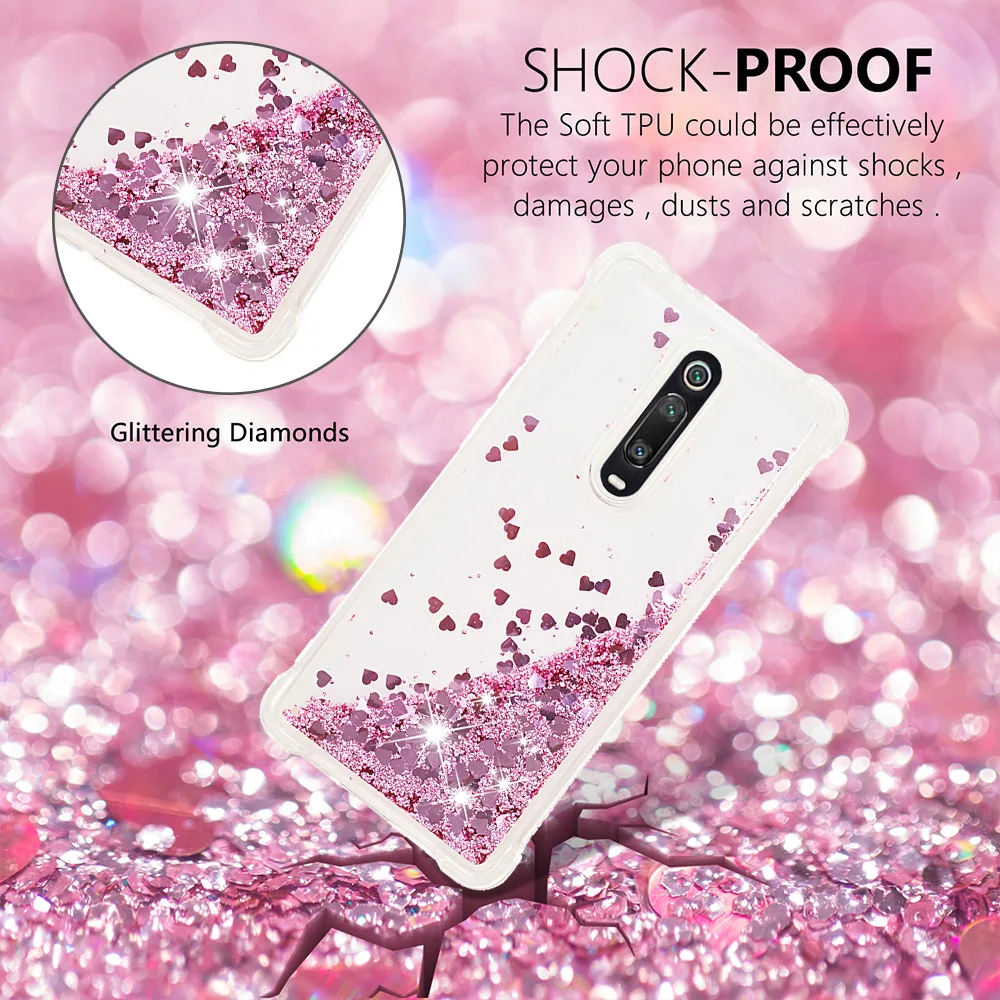 Quicksand Bling Shell For Xiaomi Redmi 5 6 4A 5A 6A 7A 4X 5 Plus S2 5