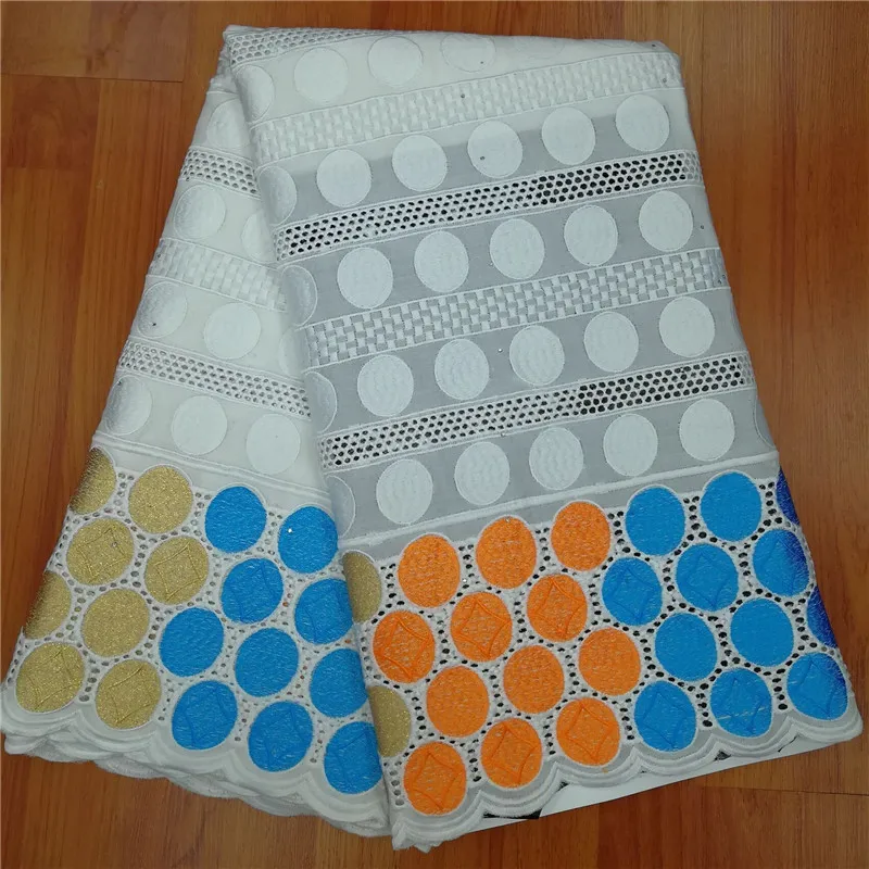 

African Dry Lace Fabrics High Quality Cotton Lace 100% Cotton Dry Lace Fabric Swiss Voile Lace In Switzerland 9L072902