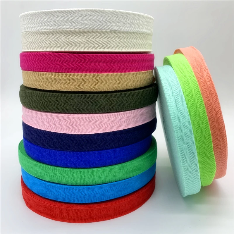 Ribbon Decoration Ribbon Supplies Cotton Ribbon Christmas Ribbon Sewing Ribbon 5yards/Lot 10mm/20mm Cotton Ribbon Hserring Bone Handmade Ribbon Wedding Christmas Decoration DIY Sewing Fabric Crafts
