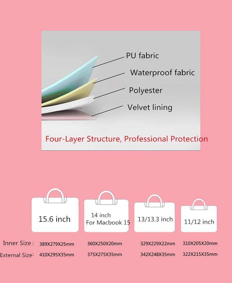 Чехол для ноутбука, сумка для Macbook Air Pro, новая retina 13 15, чехол для ноутбука, сумка 1" 13,3" 15," 15,6" для Dell, Asus, hp, acer