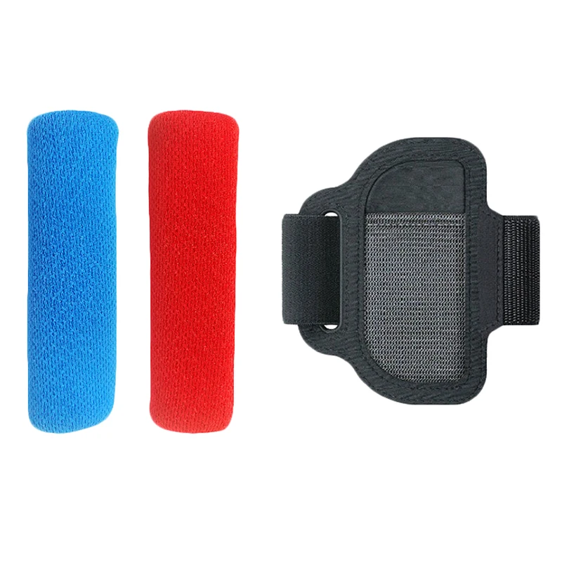 

3 in 1 Adjustable Elastic Leg Strap Sport Band 56cm Ring-Con Grips Leg for Nintend Switch Joy-Con NS Controller Accessories