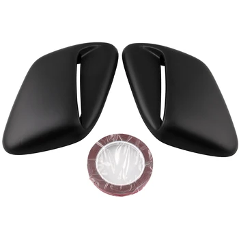 

2pcs Car Accessories Decorative Mildew Proof Durable Hood Scoop Air Flow Intake Lightweight Vent Cover Styling For Subaru 99-01