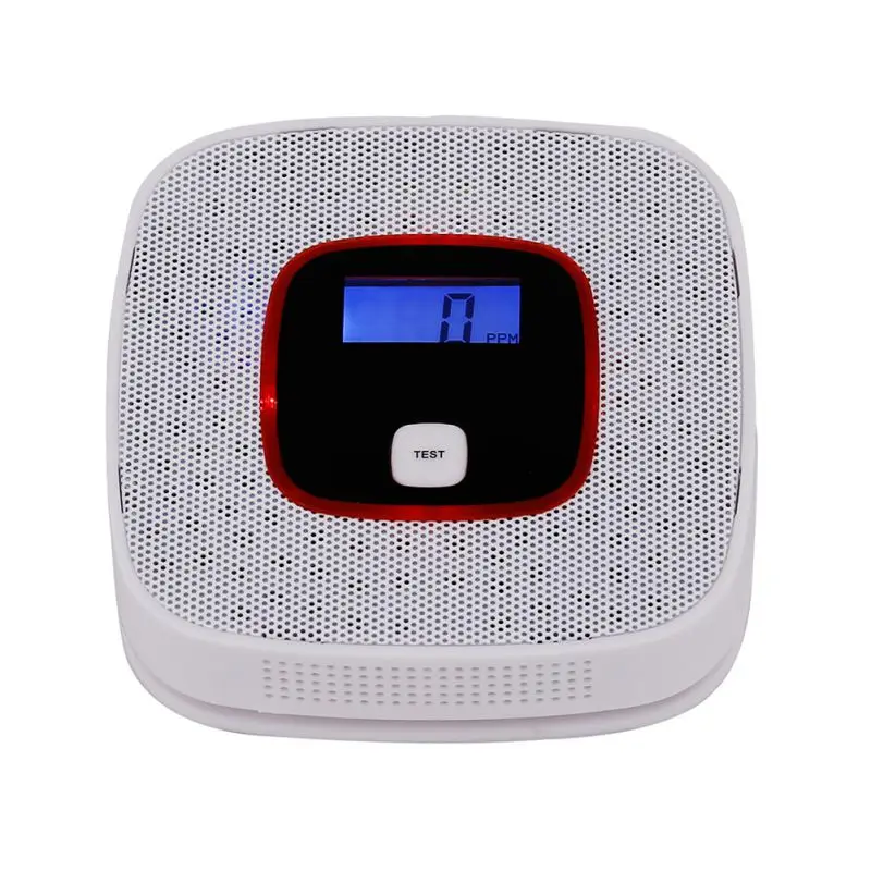 

Sensitive Home CO Sensor Detector Wireless CO Carbon Monoxide Poisoning Smoke Gas Sensor Warning Alarm Detector LCD Indicator