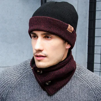 

Winter Set Beanie Hat and Infinity Scarf Touch Screen Gloves Knit 3 Pcs Winter Knit Hat Set Warm Beanie Hat + Scarf + Gloves